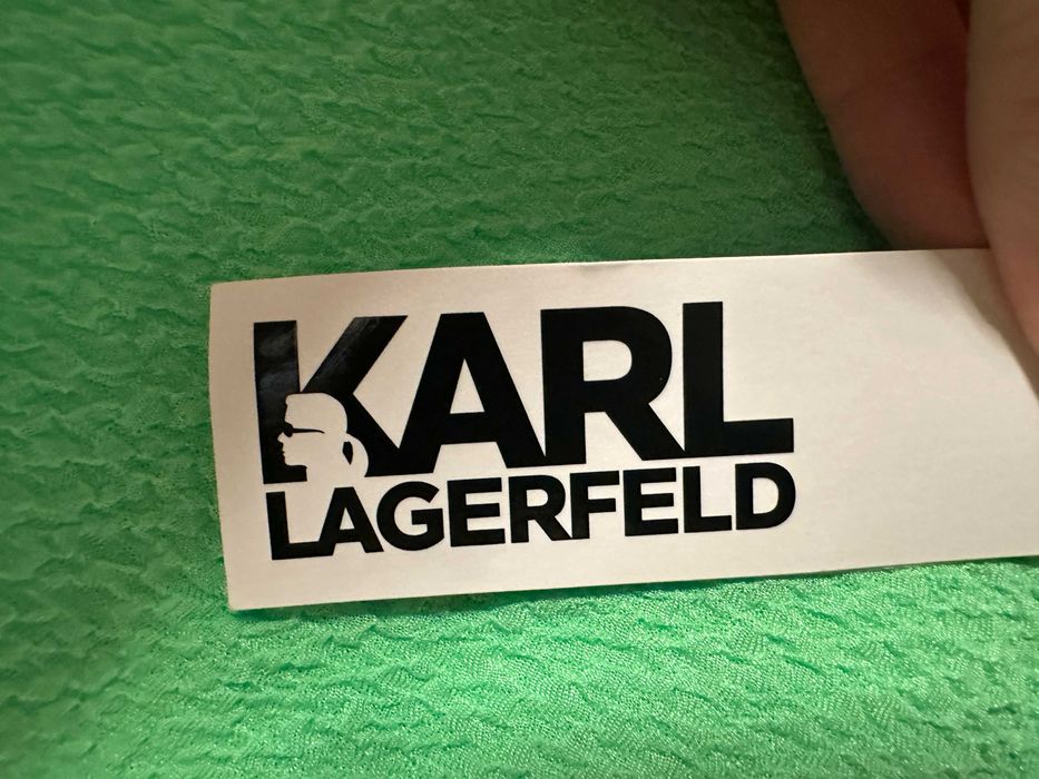 Bluza Karl Lagerfeld, slim-fit, Neon green, XS
