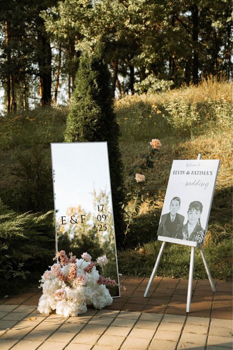 Фотозона , мольберт, фото картина