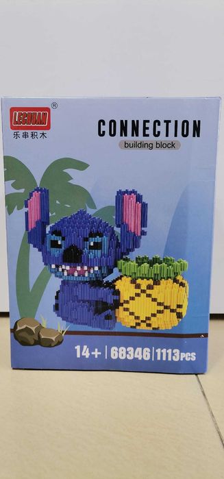 Конструктор тип LEGO Linkgo Stitch Pen Container Series 3D 1113pcs