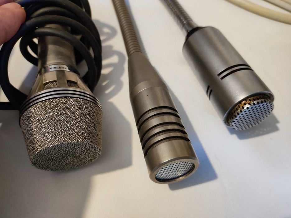 Lampa mixer, microfon mixer, AKG, Beyerdinamic, Sennheiser