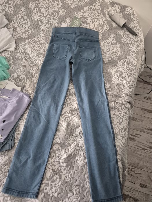 Jeans blugi pantaloni fete noi etichetă masura 158 H&M