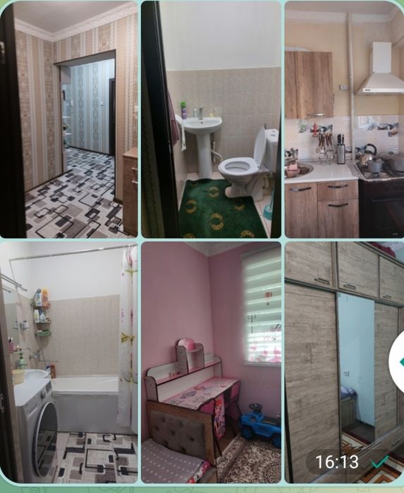 Янги хаёт туманида 3/4 хона қилинган уй срочна сотилади.