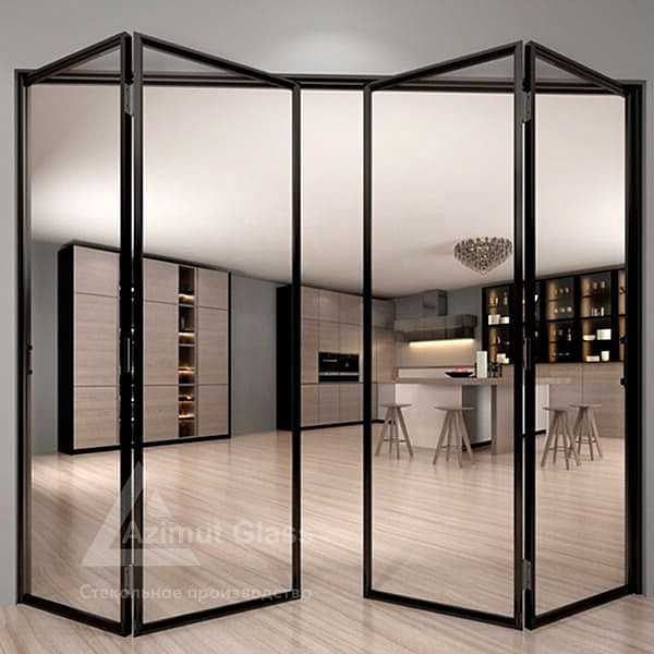 Раздвижные Лофт двери Межкомнатные двери стеклянные Перегородки