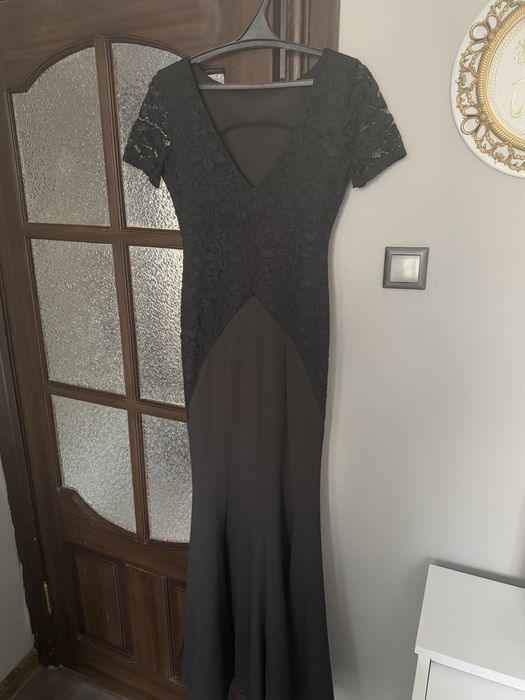 Черное платье вечернее, 44-46 р