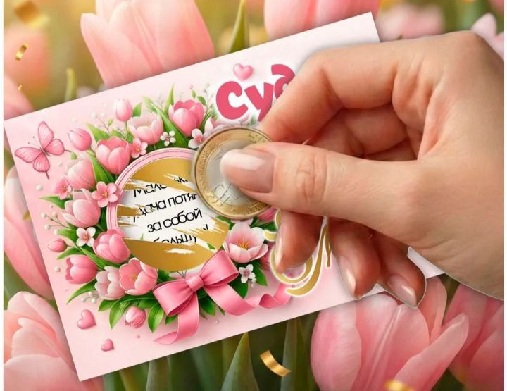 Открытки с сюрпризом на 8 марта