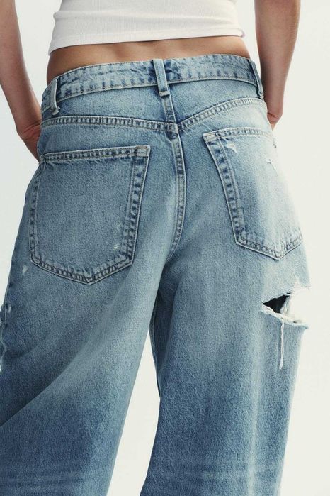 Дънки ZARA размер 32 отговарят на С