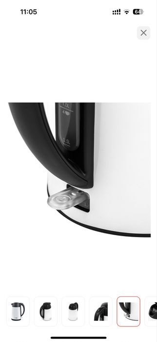 Электрочайник Bosch белый