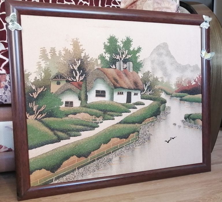 Картина из песка