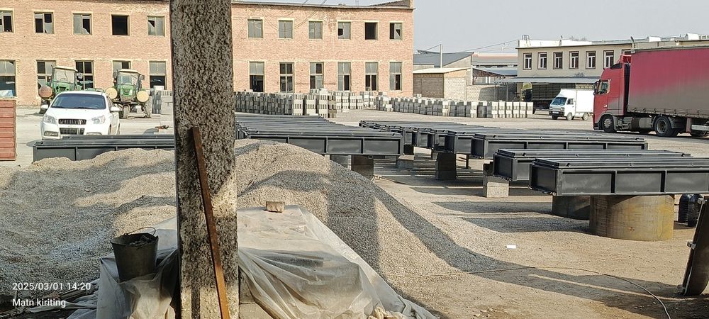 Gazablok penablok shlakablok qoliplari yasaymiz tayyorlaymiz