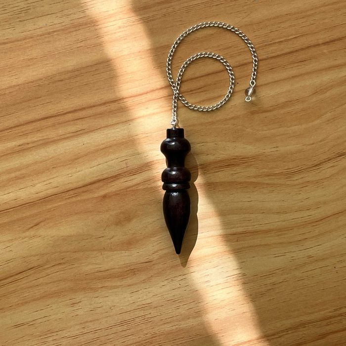 Махало за Радиестезия - Дървено Махало за Гадаене - Махало на верига