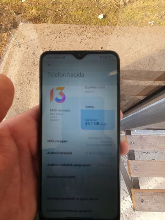 Redmi 9 bugun 64 Gb