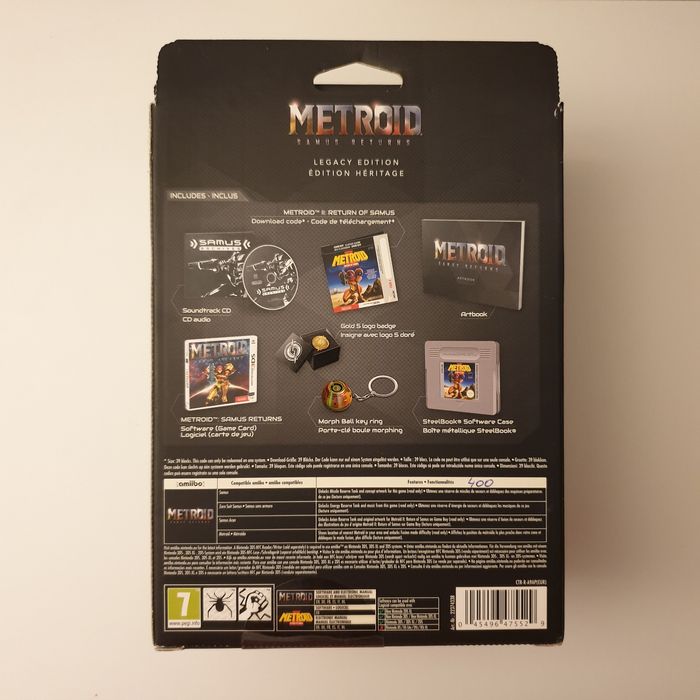 Metroid Samus Returns Legacy Edition Nintendo 3DS