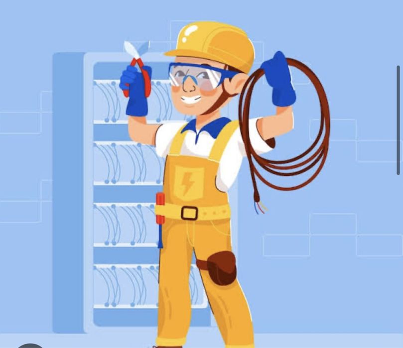 Электрик(универсал:счетчик,кабель,розетка)