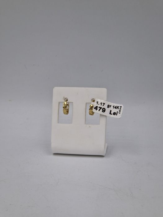 Cercei Aur 14k Greutate 1.17gr #49538