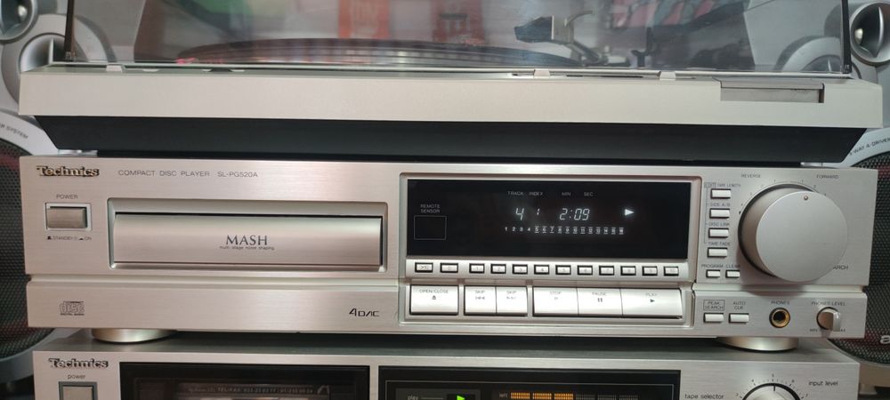 Technics  - CD Player SL PG 520, Deck RS B305, Pickup SL D30