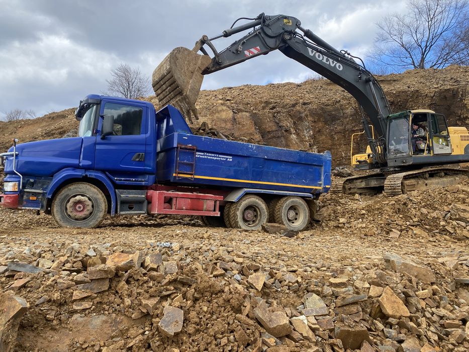 Prestari servicii buldoexcavator/excavator/camion/cilindru/trailer