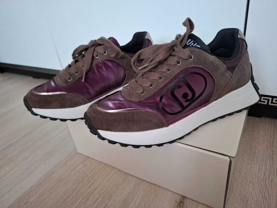 Маратонки в кафяво Lio jo