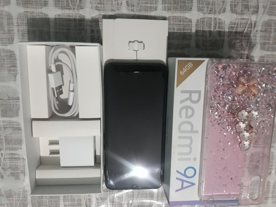 REDMI 9A 4/64 telefon ideal xolatda