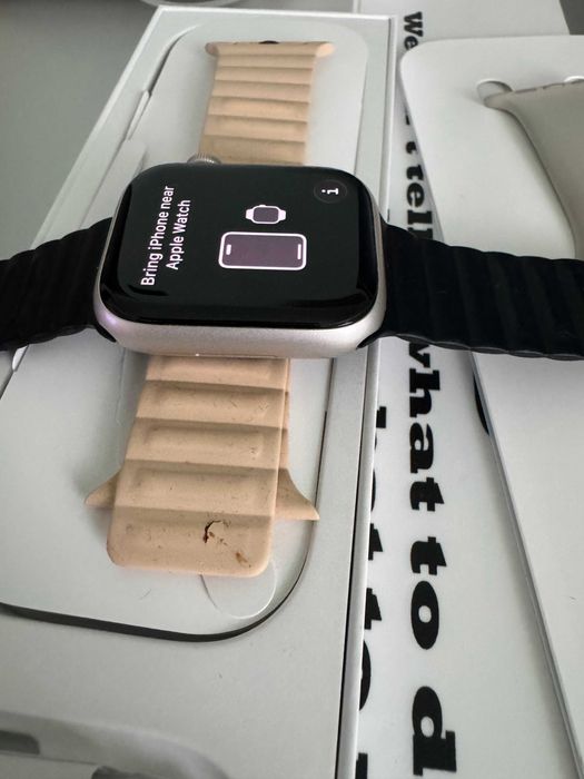 Apple watch seria 9 grey 45mm impecabil