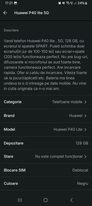 Huawei P40 lite 5G