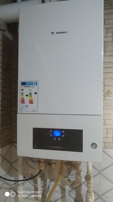 Двухконтурный  котёл, ремонт и установка