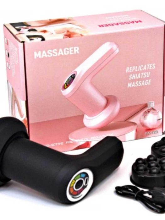 Массажный пистолет SiaaSoo с 4 насадками