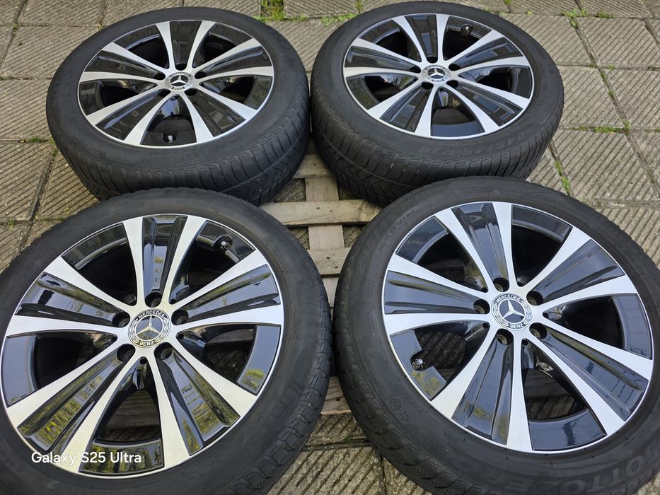 Лети джанти Mercedes + зимни гуми 245/45/18 Pirelli