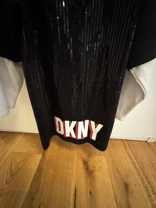 Rochie cu paiete DKNY