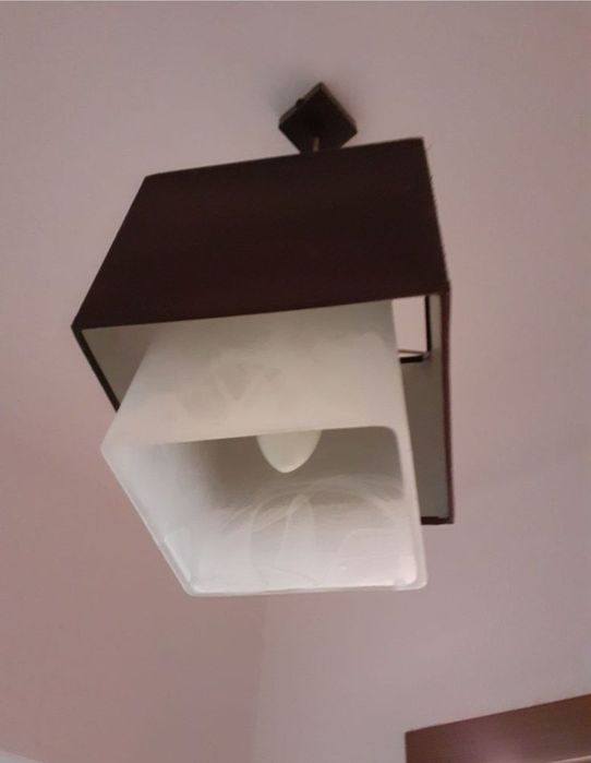 Corp iluminat 1 bec, lustra, suspensie, plafoniera reglabila ca nou