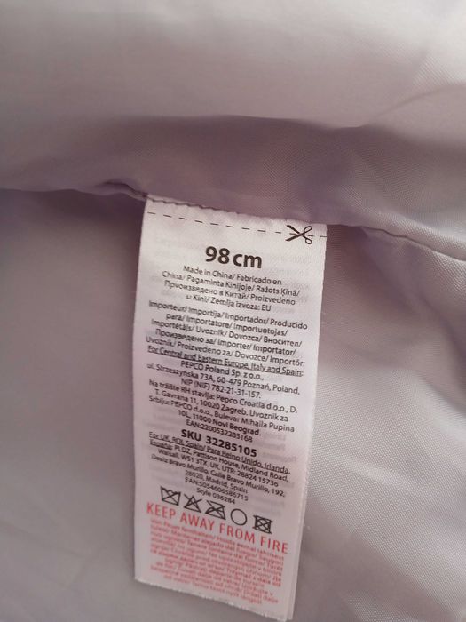 Geacă de ploaie cu Minnie