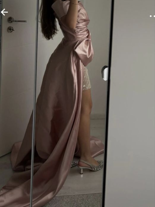 Rochie ocazie roz pal