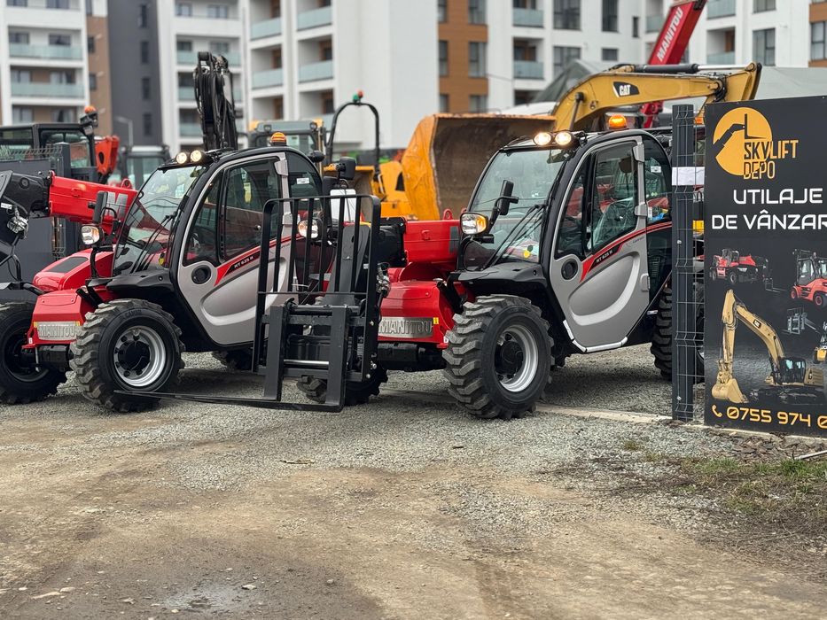 Manitou incarcator telescopic  MT 625 an 2026  nou putere ridicare 2500kg la 6metri