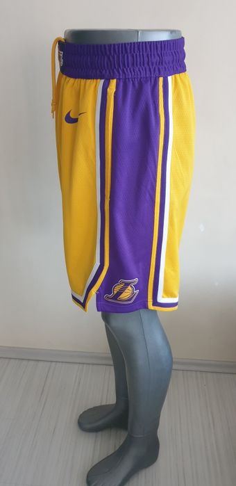 Nike NBA Dri - Fit Lakers LA Short  34/ - M  НОВО! ОРИГИНАЛ! Мъжки