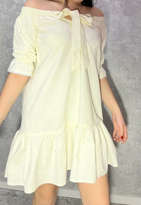 Летнее платье для юной девушки