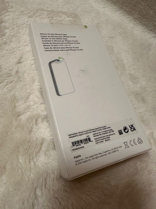 MM1V3ZM/A iPhone 13 mini Silicone Case Pink Pomelo