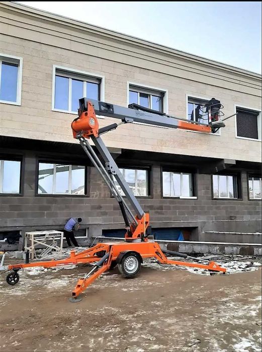 Автовышка, аренда автовышки, коленчатый подъёмник, кобра