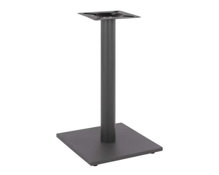 Метална основа за маса 40х40см - черен, сив, бял, инокс
