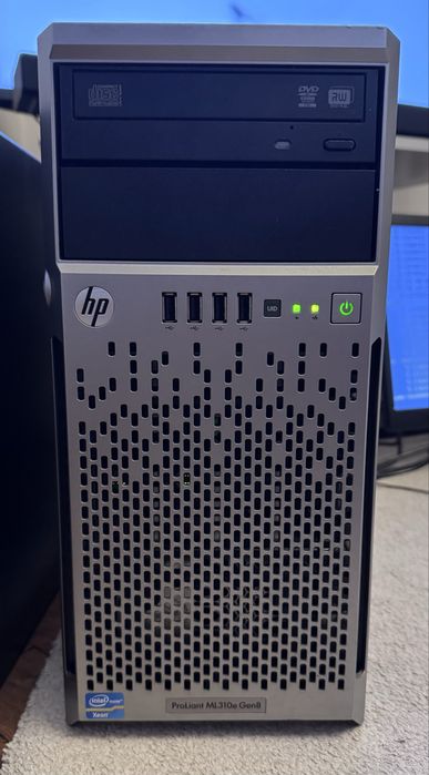 Server Hewlett Packard Enterprise HPE Proliant ML310e Gen8 V2, E3-1240 v2, 8GB RAM, 2xHDD de 2 TB