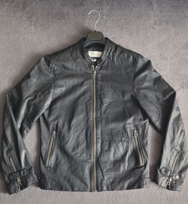 Мъжко кожено яке (M) 80€