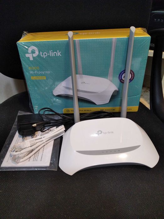 WiFi router TP-Link TL-WR840N N300. Роутер Тплинк.