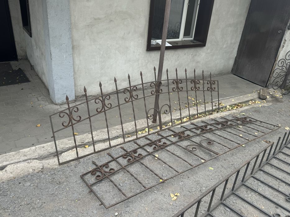 Забор металлический