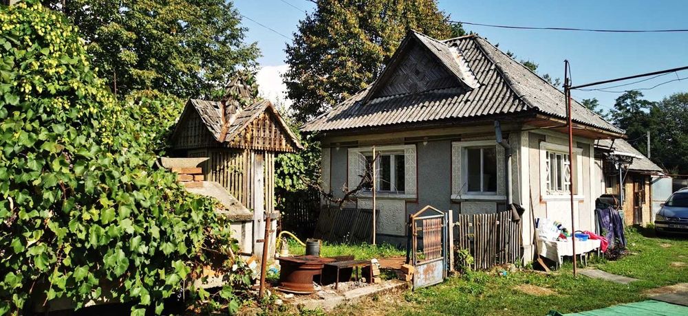 Vând teren 3.800 mp + gospodărie, toate utilitățile, Satu Nou de Sus