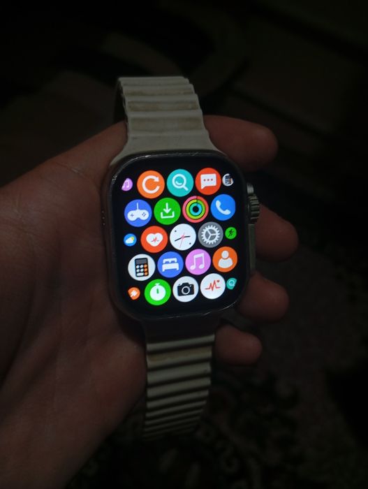 smart watch x8 ultra holati yaxshi sovg'a sifatida zaryadlovchi