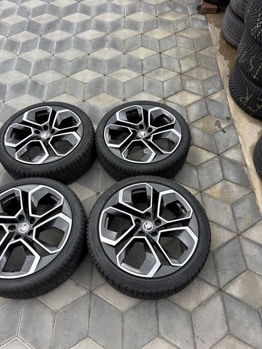 Jante Orig”Skoda RS R19(5x112)”~Octavia/Superb/Kodiaq/Karoq/Yeti/Vw/Seat/Audi~Culoare Deosebita
