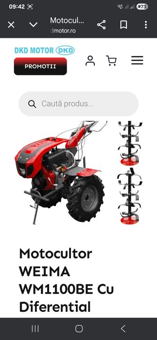 Motocultor weima de vinzare