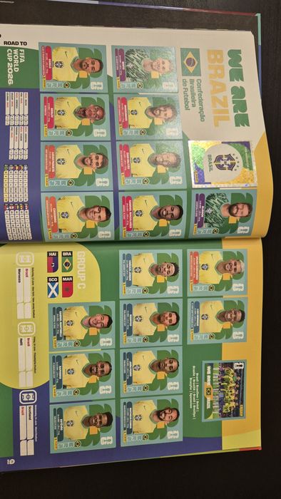 НАМАЛЕНИЕ! Колекционерски албум Панини / Panini World Cup 2026 с твърди корици - 100 % попълнени стикери