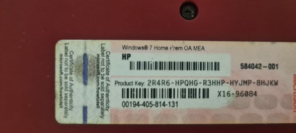 Ноутбук hp на запчасти