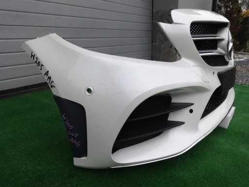 Mercedes C Class W205 bara fata amg grila crom diamond