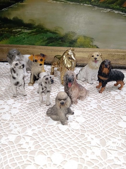 Порцеланови фигури:Кучета,котета,катерички