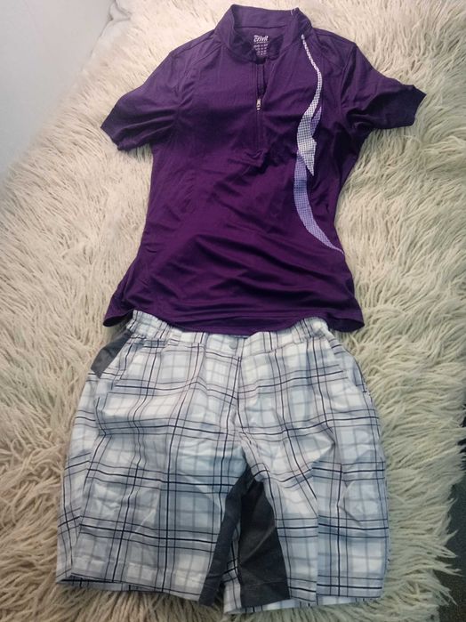 НОВ дамски комплект за колоездене - размер М